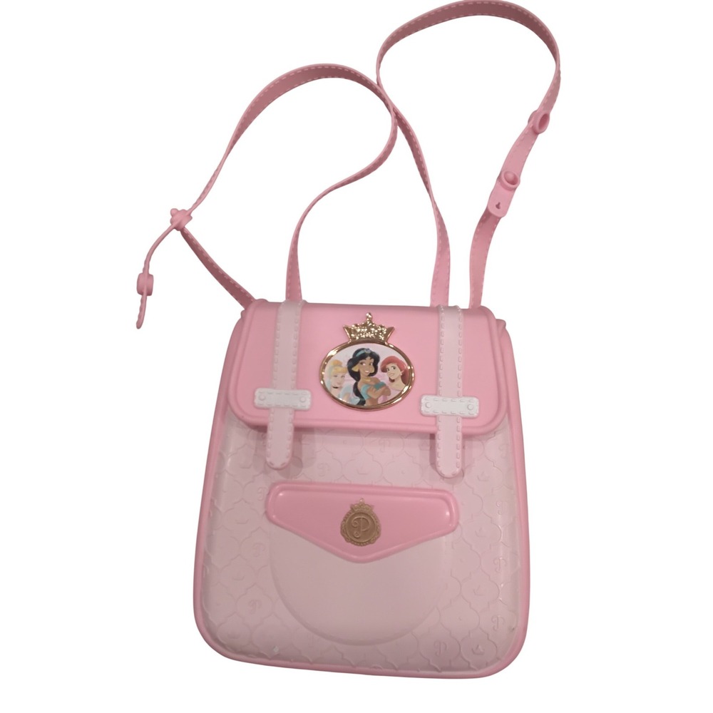 Disney Princess Pink Silicone Mini Backpack Jelly Bag 1094NT01 Kids Accessory